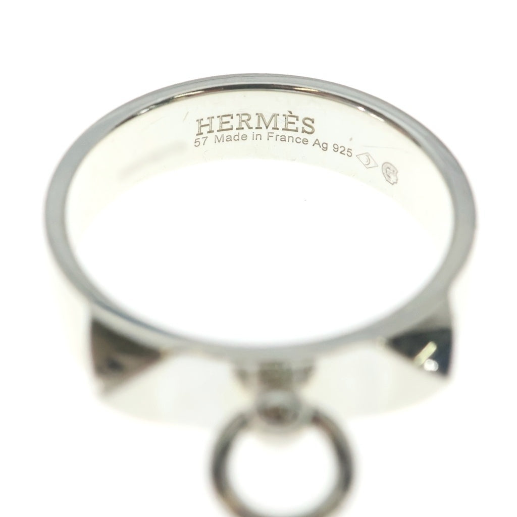 HERMES(エルメス) Collier de Chien ring PM コリエドシアン リング シルバー レディース