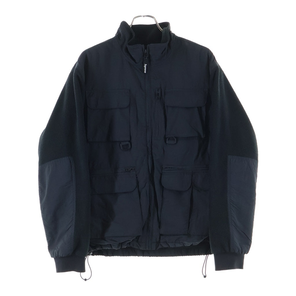 SUPREME(シュプリーム) 19AW Upland Fleece Jacket アップランドフリースジャケット ブラック