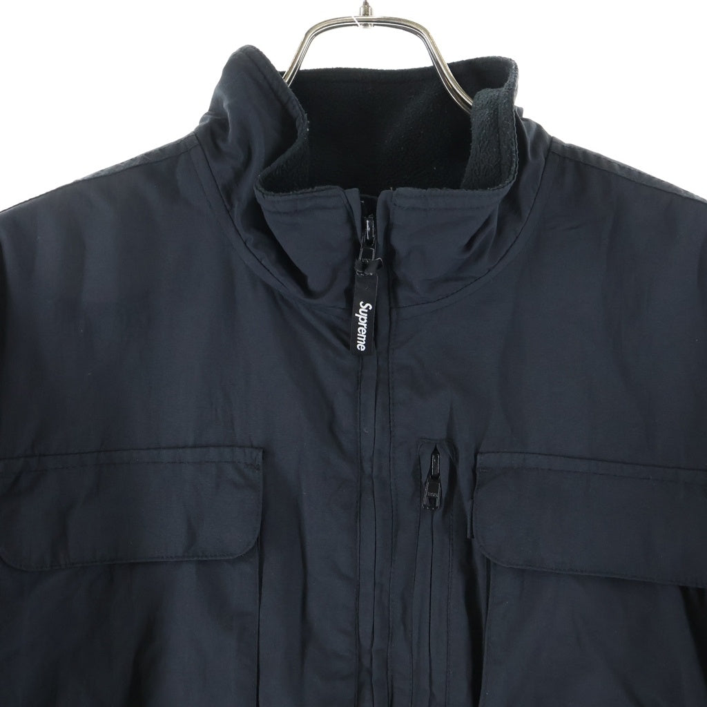 SUPREME(シュプリーム) 19AW Upland Fleece Jacket アップランドフリースジャケット ブラック