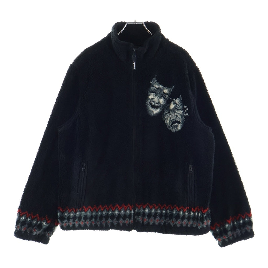 SUPREME(シュプリーム) 20SS Drama Mask Fleece Jacket ドラマ マスク フリースジャケット ブラック