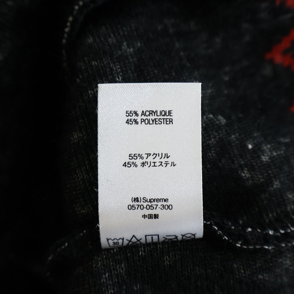 SUPREME(シュプリーム) 20SS Drama Mask Fleece Jacket ドラマ マスク フリースジャケット ブラック