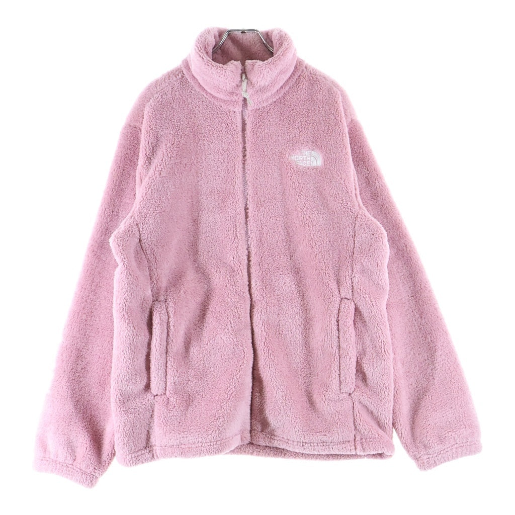 THE NORTH FACE(ザノースフェイス) COMFY FLEECE ANORAK ボアフリースアノラックジャケット ピンク NJ4FQ50