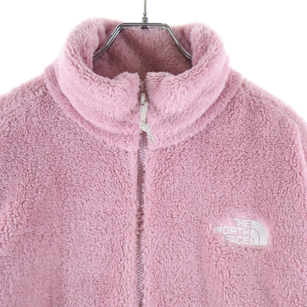 THE NORTH FACE(ザノースフェイス) COMFY FLEECE ANORAK ボアフリースアノラックジャケット ピンク NJ4FQ50