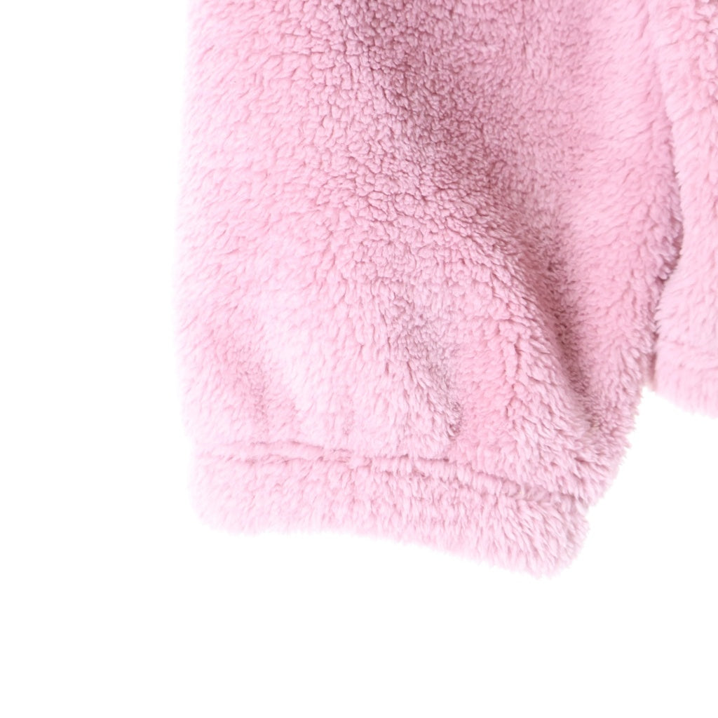 THE NORTH FACE(ザノースフェイス) COMFY FLEECE ANORAK ボアフリースアノラックジャケット ピンク NJ4FQ50