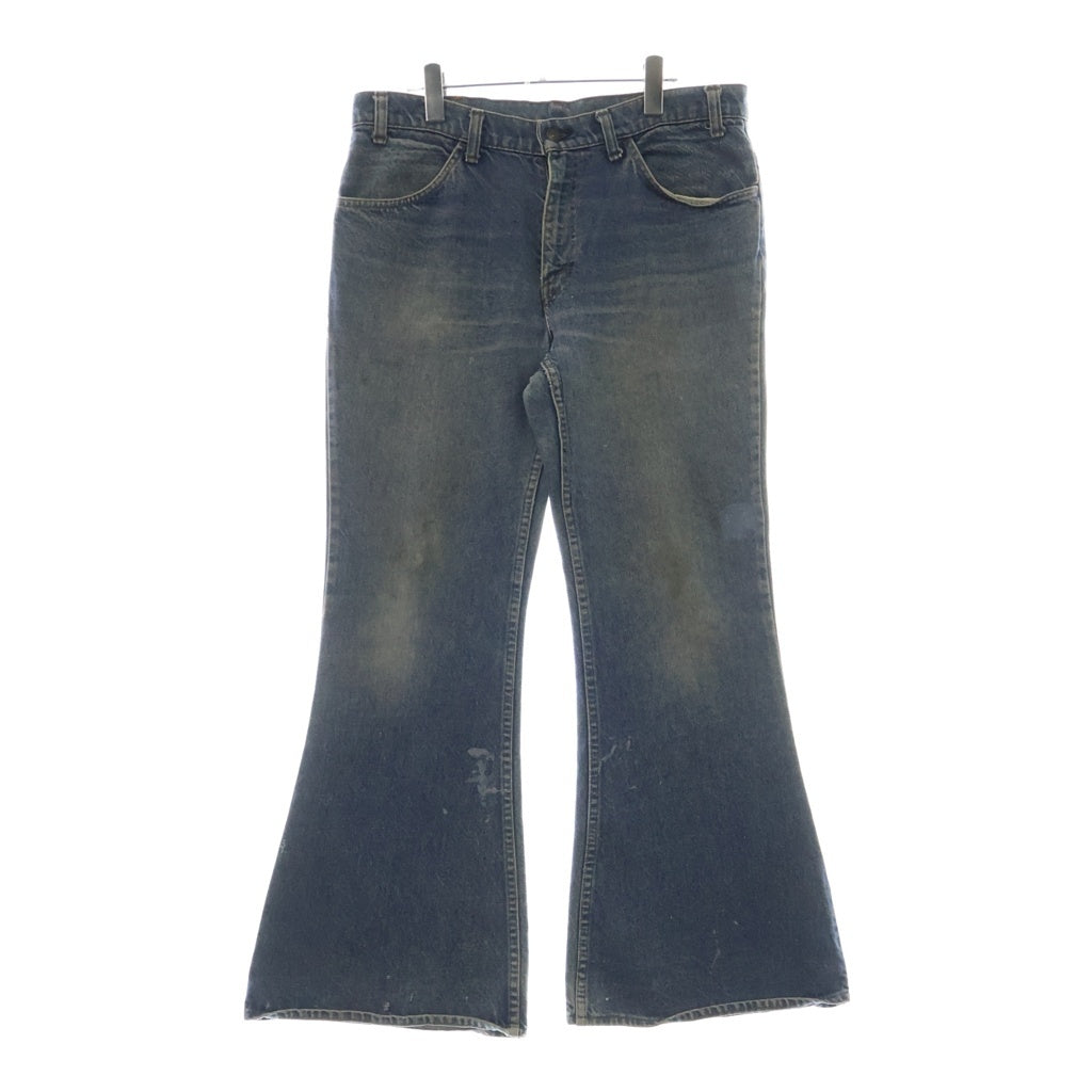 Levi's(リーバイス) 90s VINTAGE 517 オレンジタブ ボタン裏4 ジッパーフライ ブーツカット フレアデニムパンツ インディゴ