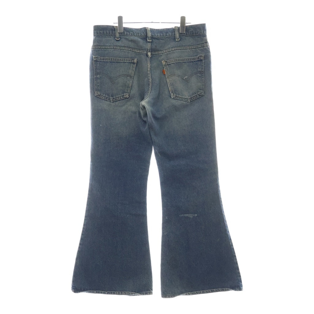 Levi's(リーバイス) 90s VINTAGE 517 オレンジタブ ボタン裏4 ジッパーフライ ブーツカット フレアデニムパンツ インディゴ