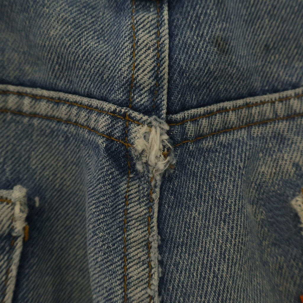 Levi's(リーバイス) 90s VINTAGE 517 オレンジタブ ボタン裏4 ジッパーフライ ブーツカット フレアデニムパンツ インディゴ
