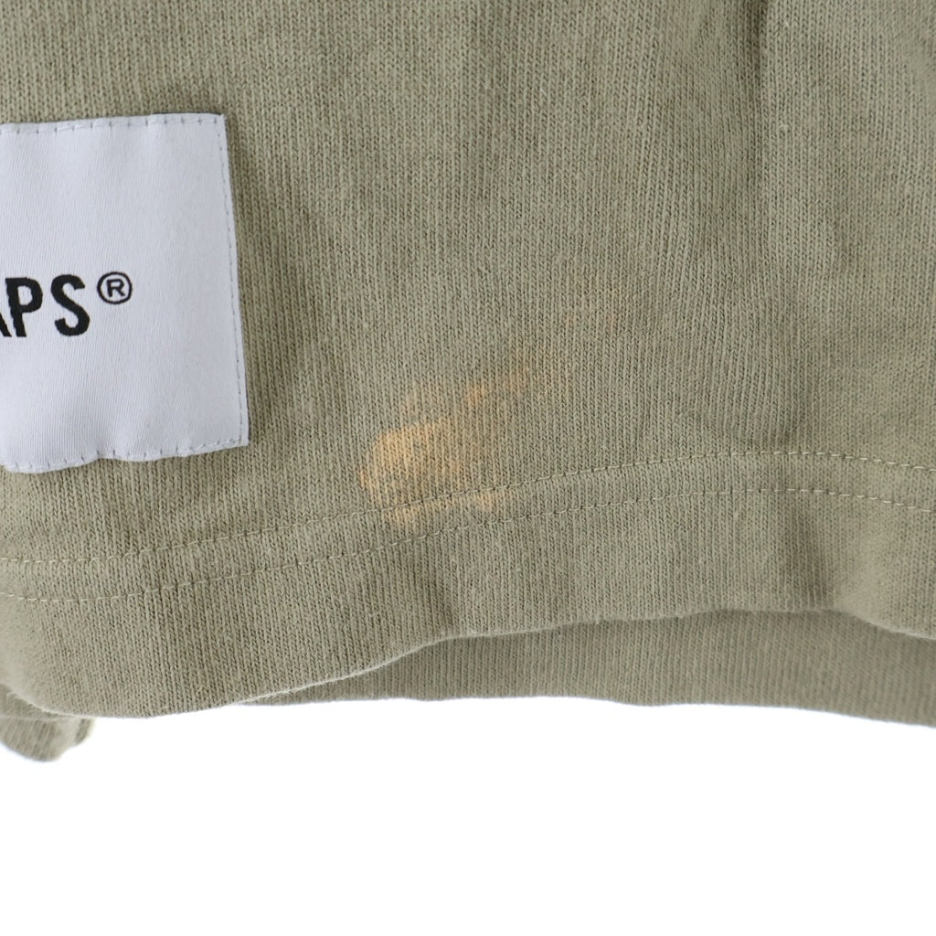 WTAPS(ダブルタップス) 23SS SIGN L/S バックロゴ刺繍 長袖Tシャツ カットソー ブラウン 251ATDT-CSM09