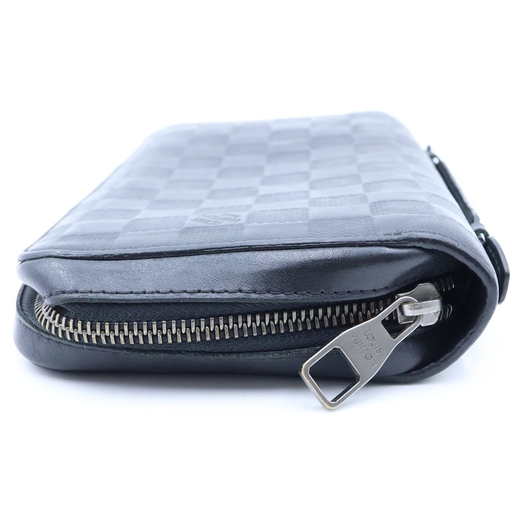LOUIS VUITTON(ルイヴィトン) ダミエアンフィニ ジッピーXL レザー長財布 ブラック N61254