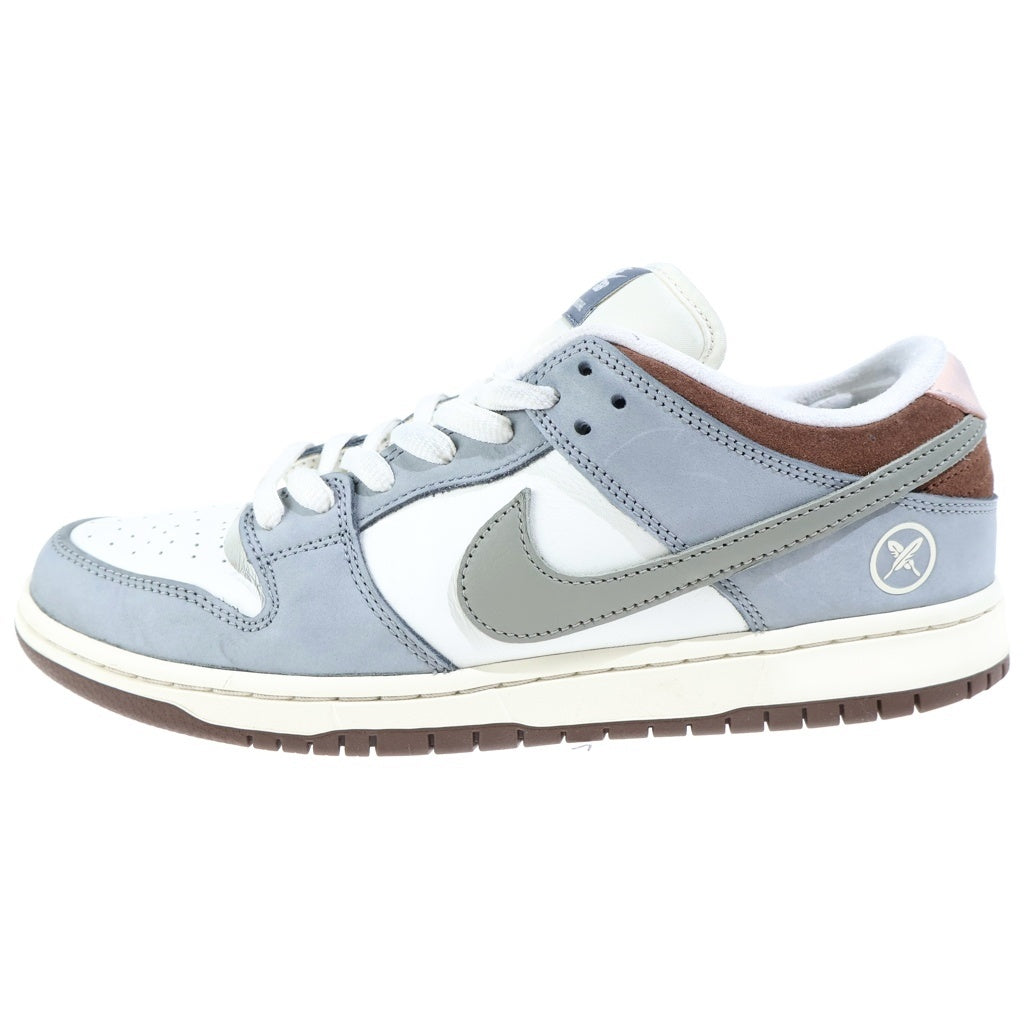 NIKE SB(ナイキエスビー) ×YUTO HORIGOME DUNK LOW PRO QS 堀米雄斗 ダンク プロ クイックストライク ローカットスニーカー ホワイト/グレー US10.5/28.5cm FQ1180-001