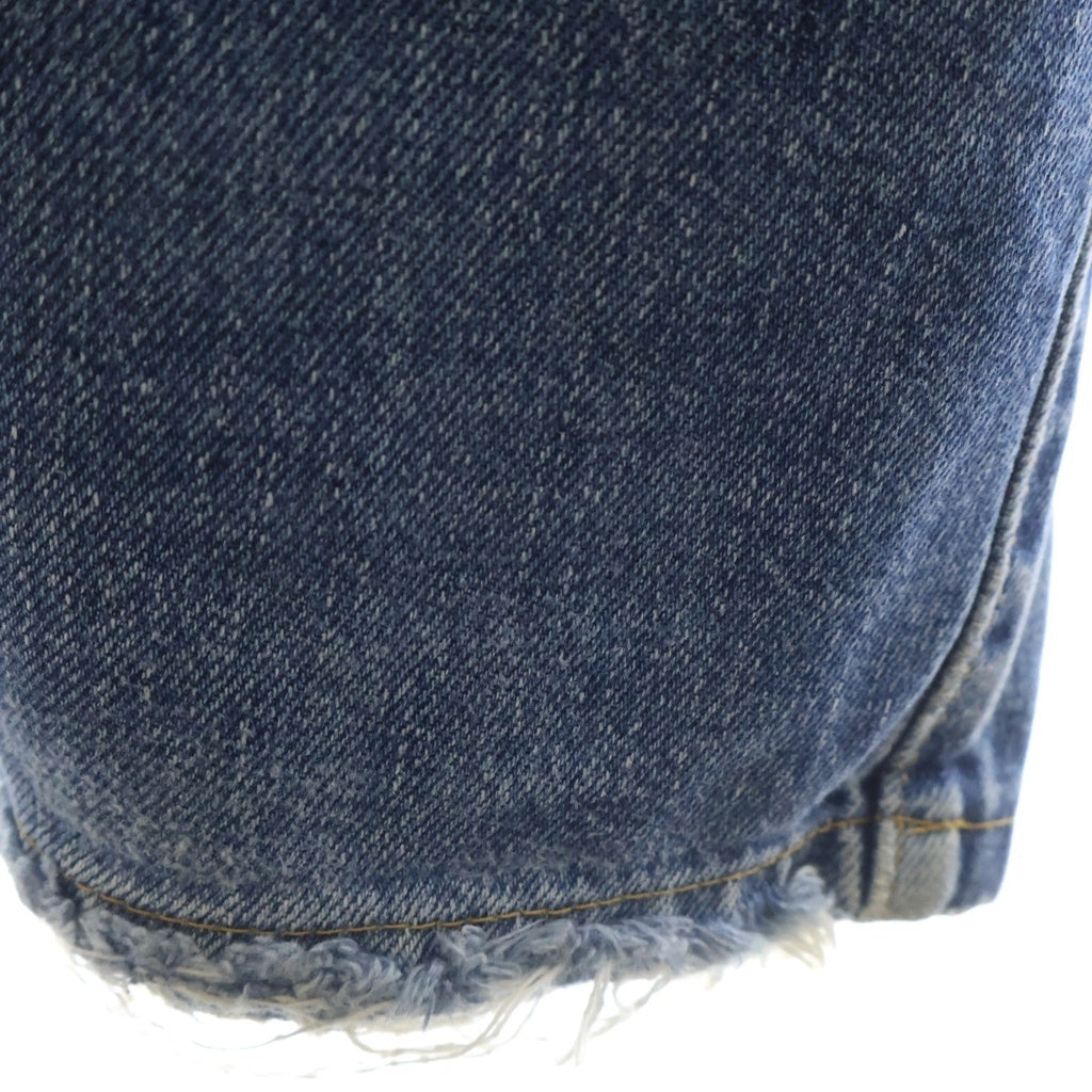 Levi's(リーバイス) 90s VINTAGE 501 ボタン裏555 BIGE アメリカ製 ボタンフライ レギュラーストレートデニムパンツ ジーンズ インディゴ 4022CS15
