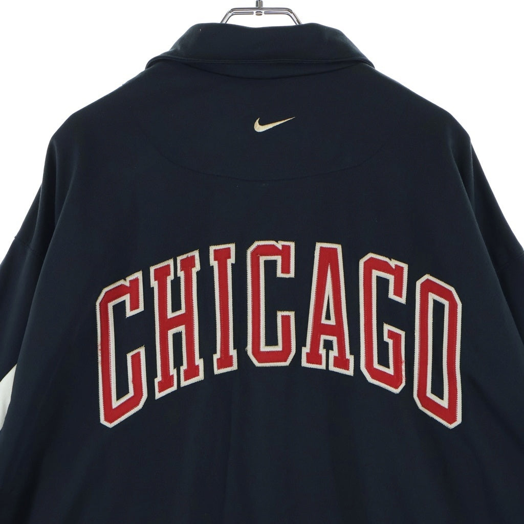 NIKE(ナイキ) CHICAGO BULLS シカゴブルス 両面ロゴ刺繍 トラックジャケット マルチ