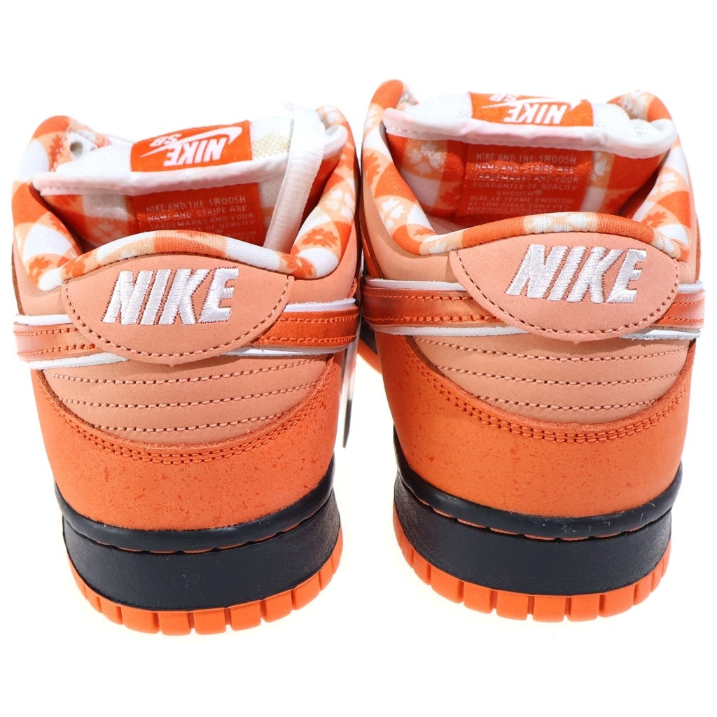 NIKE(ナイキ) ×CONCEPTS DUNK LOW SP ORANGE LOBSTER コンセプツ ダンク オレンジロブスター ローカットスニーカー オレンジ US9/27cm FD8776-800