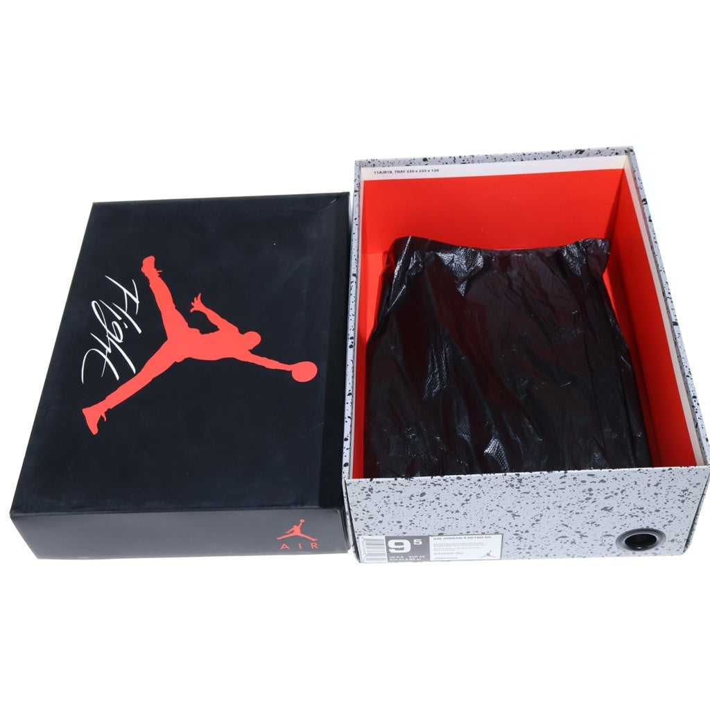 NIKE(ナイキ) Air Jordan Retro エア ジョーダン 4 レトロ ローカットスニーカー ホワイト US9.5/27.5cm 840606-192