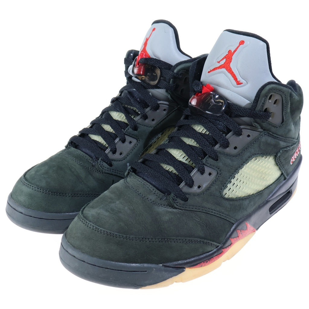 NIKE(ナイキ) WMNS AIR JORDAN 5 RETRO GORE-TEX Off-NOIR ウィメンズ エアジョーダン5 レトロ ゴアテックス オフノワール ハイカットスニーカー ブラック US12/29cm DR0092-001
