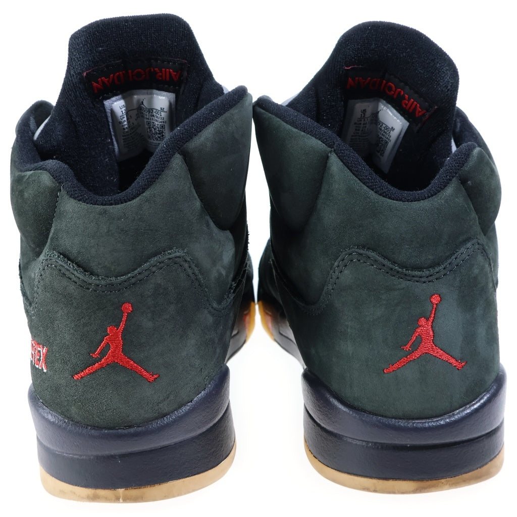 NIKE(ナイキ) WMNS AIR JORDAN 5 RETRO GORE-TEX Off-NOIR ウィメンズ エアジョーダン5 レトロ ゴアテックス オフノワール ハイカットスニーカー ブラック US12/29cm DR0092-001