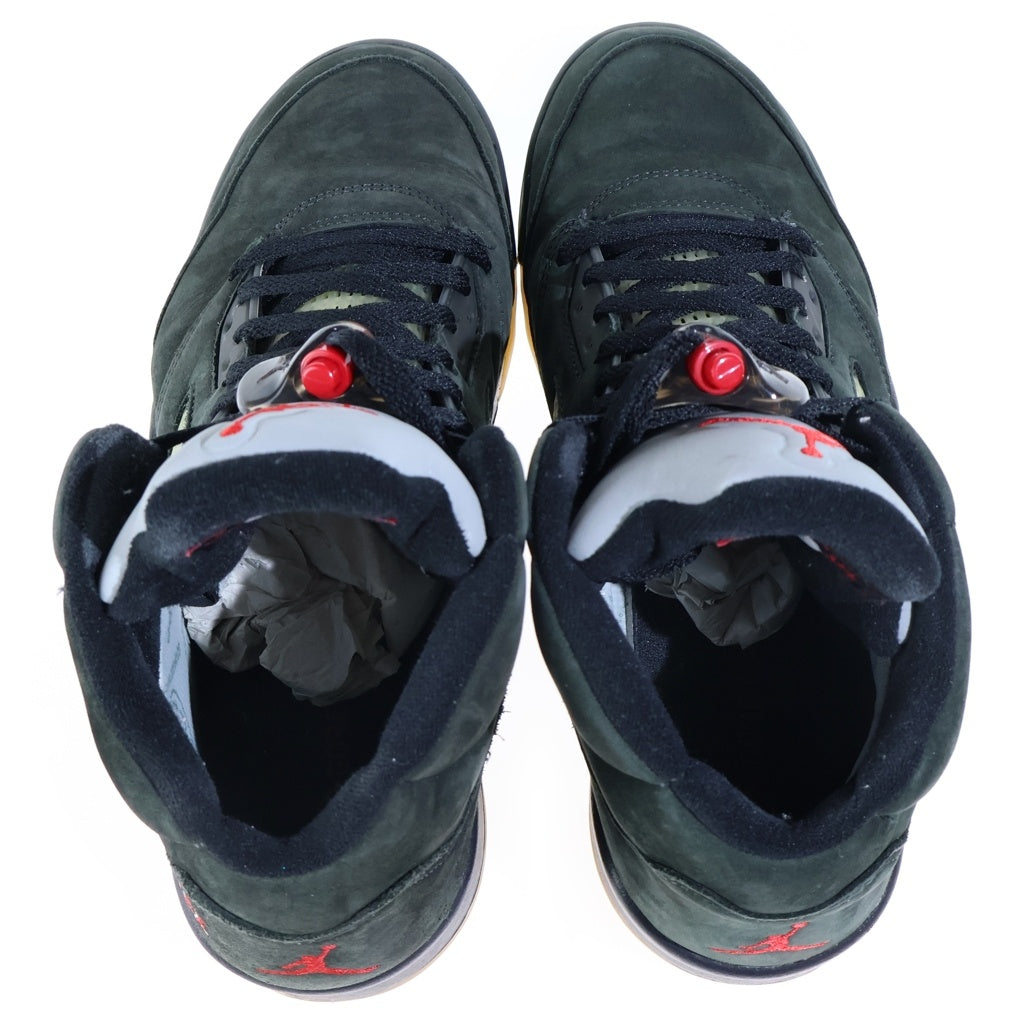 NIKE(ナイキ) WMNS AIR JORDAN 5 RETRO GORE-TEX Off-NOIR ウィメンズ エアジョーダン5 レトロ ゴアテックス オフノワール ハイカットスニーカー ブラック US12/29cm DR0092-001