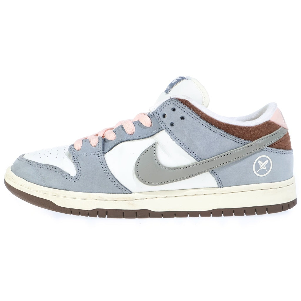 NIKE(ナイキ) ×YUTO HORIGOME DUNK LOW PRO QS 堀米雄斗 ダンク プロ クイックストライク ローカットスニーカー ホワイト/グレー US10/28cm FQ1180-001