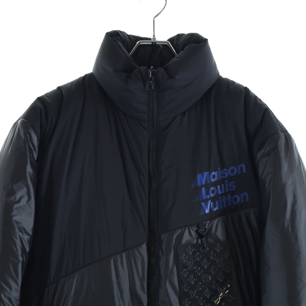 LOUIS VUITTON(ルイヴィトン) 23SS リバーシブルウインタリーダウンパーカ ブラック RM231Q T14 HOK50ETI4