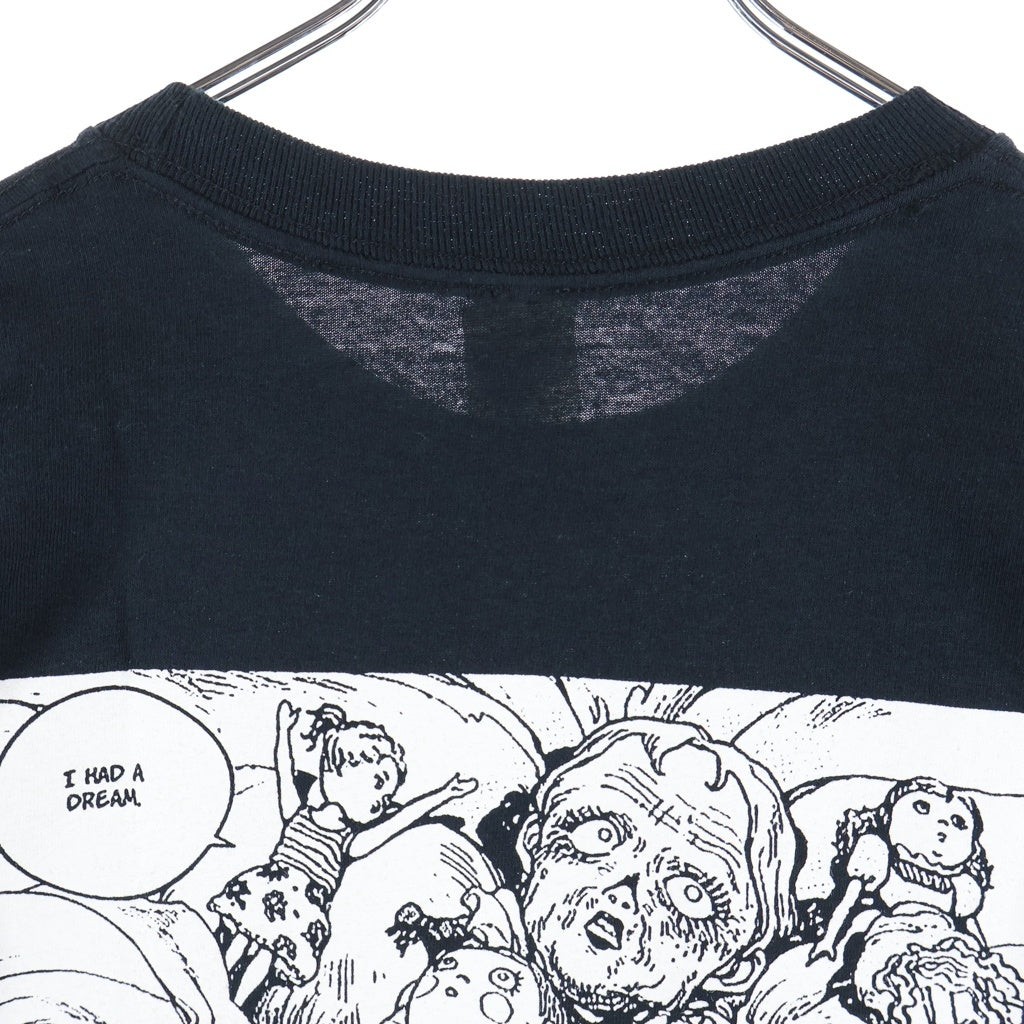 BRAIN-DEAD(ブレインデッド) ×AKIRA RAT BRAIN 両面プリント 長袖Tシャツ カットソー ブラック