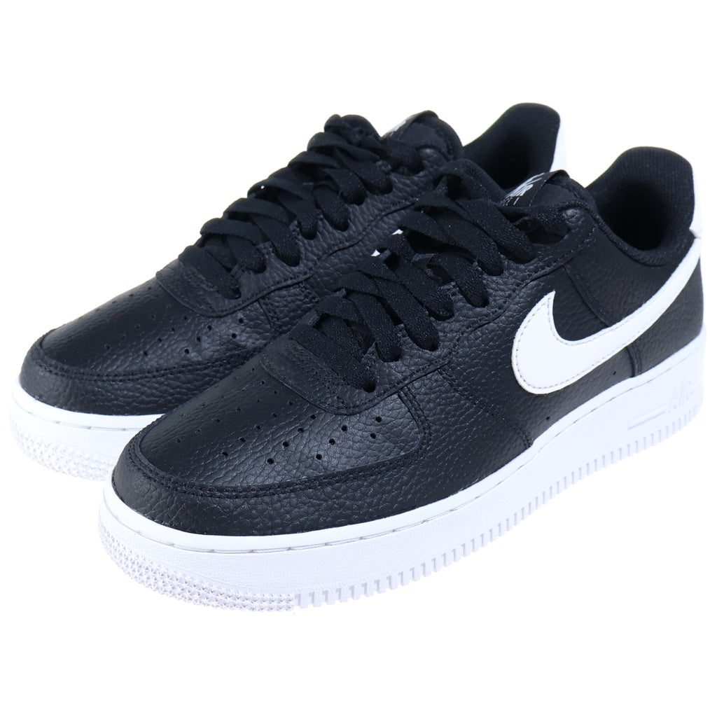 NIKE(ナイキ) AIR FORCE 1 LOW BLACK WHITE エアフォース1 07 ローカットスニーカー ブラック/ホワイト US7.5/25.5cm CT2302-002