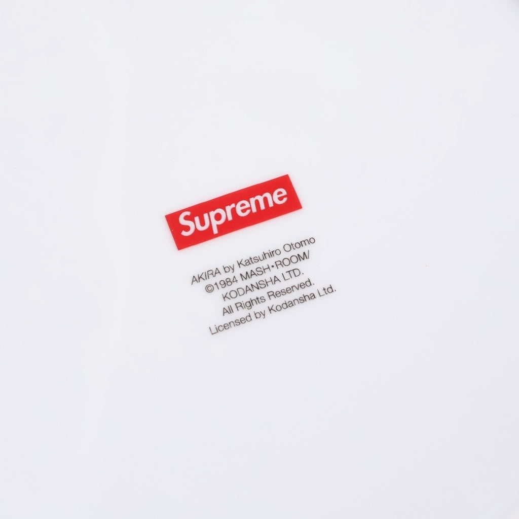 SUPREME(シュプリーム) 17AW ×AKIRA Pil Ceramic Plate アキラ ピルセラミックプレート ホワイト ■
