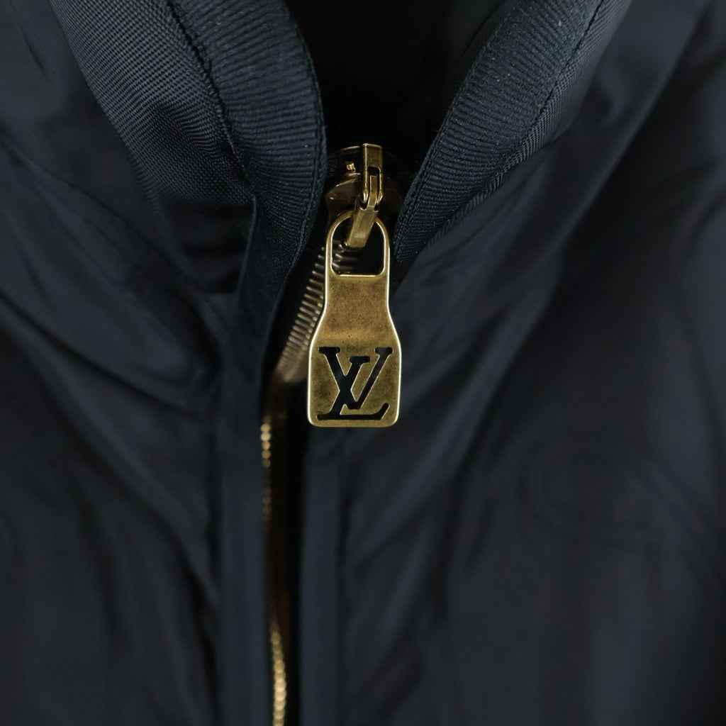 LOUIS VUITTON(ルイヴィトン) 24AW ターコイズボタン キルテッドオーバーシャツ ジャケット ブラック RM242M LKK HRB63E