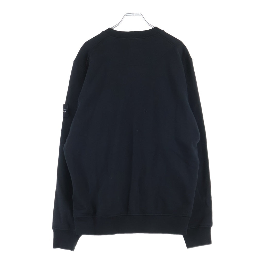 STONE ISLAND(ストーンアイランド) Crew Neck Sweatshirt ロゴワッペン クルーネック スウェット トレーナー ブラック L2S156100060S0051