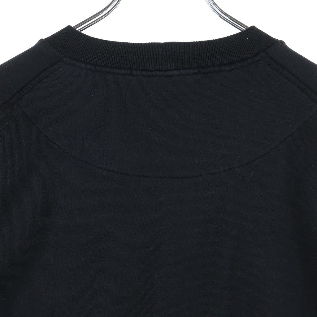 STONE ISLAND(ストーンアイランド) Crew Neck Sweatshirt ロゴワッペン クルーネック スウェット トレーナー ブラック L2S156100060S0051