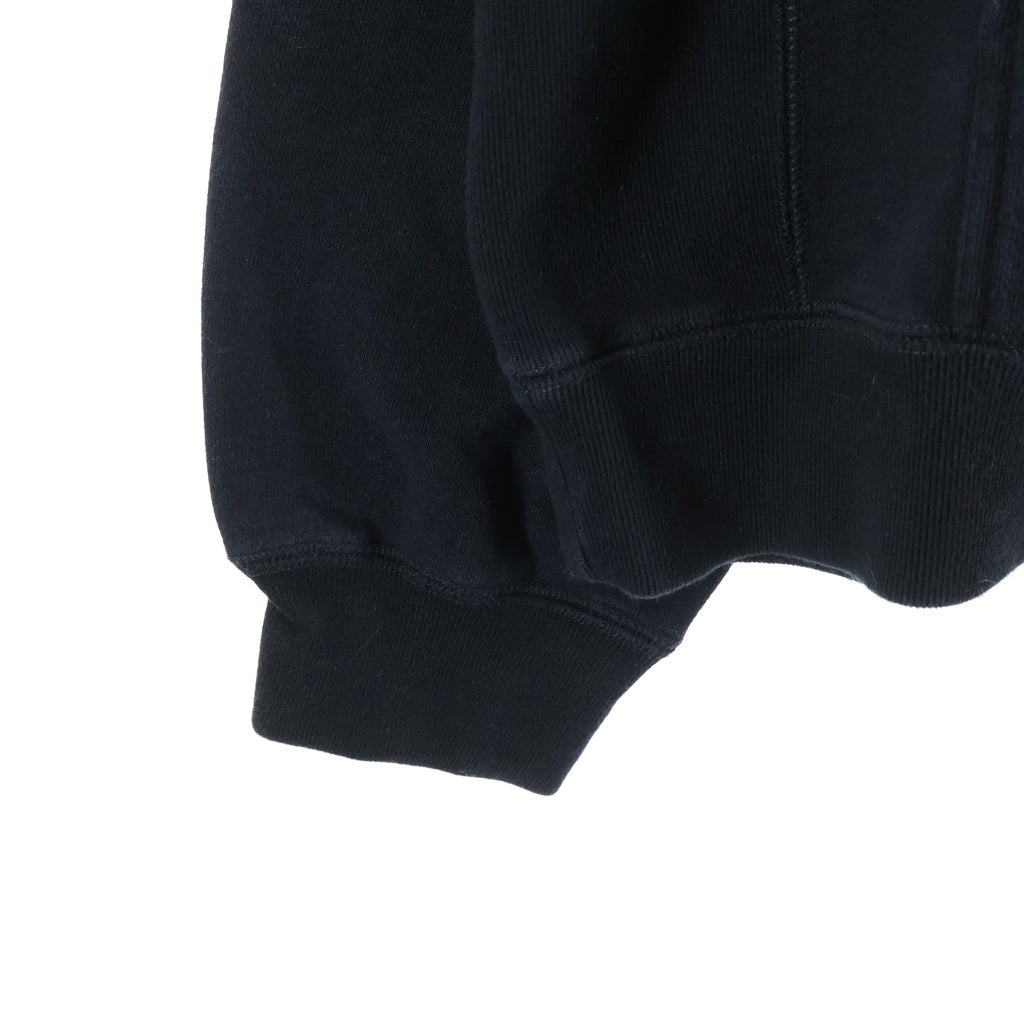 THE BLACK EYE PATCH(ブラックアイパッチ) LOGO HOODED SWEATSHIRT フロントロゴ 取扱注意 プルオーバースウェットパーカー フーディー ブラック