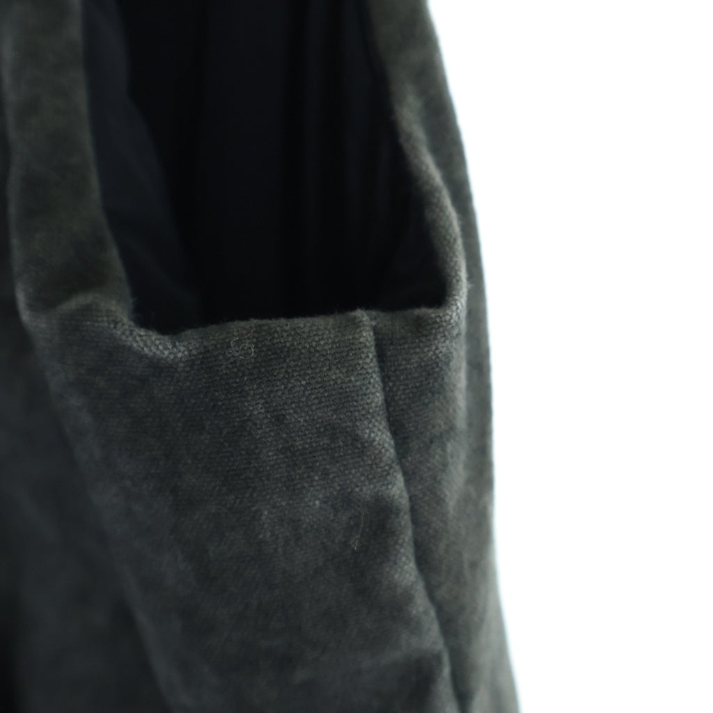 STUSSY(ステューシー) Washed Canvas Primaloft Vest ウォッシュドキャンバスプリマロフトベスト チャコール