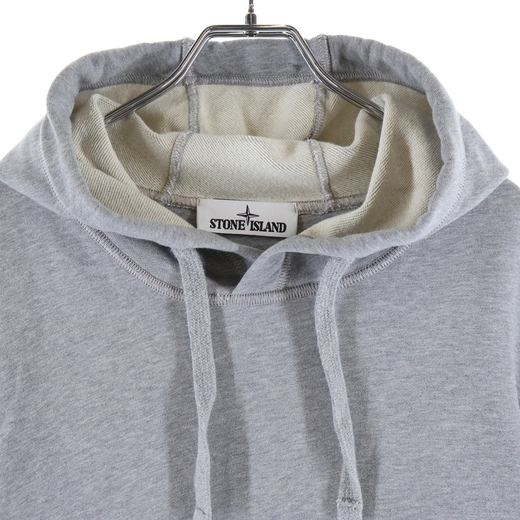 STONE ISLAND(ストーンアイランド) Hoodie ロゴワッペン プルオーバースウェットパーカー フーディー グレー 741564151