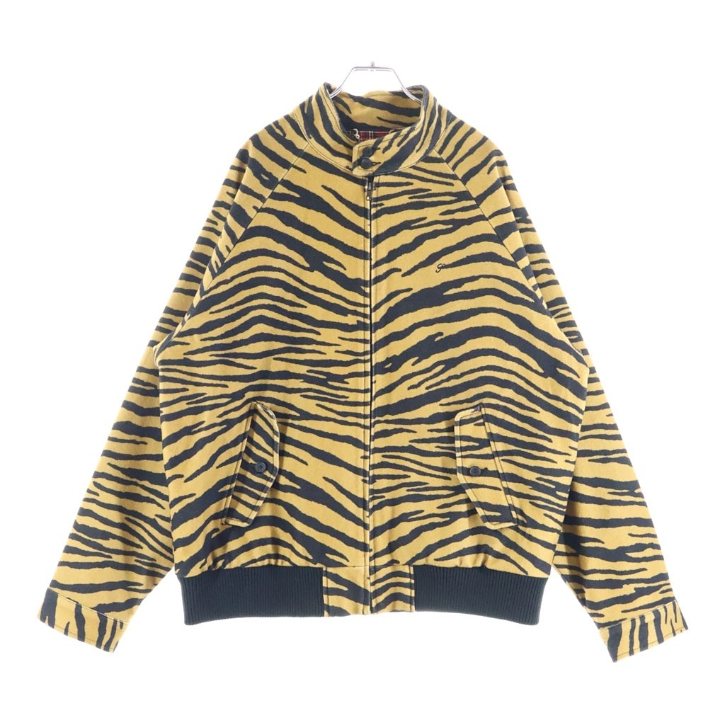 SUPREME(シュプリーム) 19AW Wool Harrington Jacket ロロピアーナ タイガー総柄 ウールハリントンジャケット ベージュ