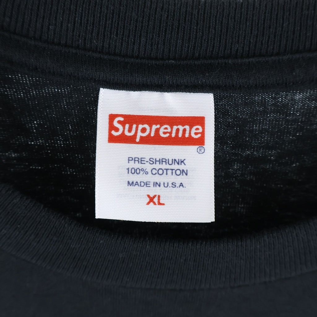 SUPREME(シュプリーム) 23AW Camacho Tee カマチョ フロントプリント 半袖Tシャツ カットソー ブラック