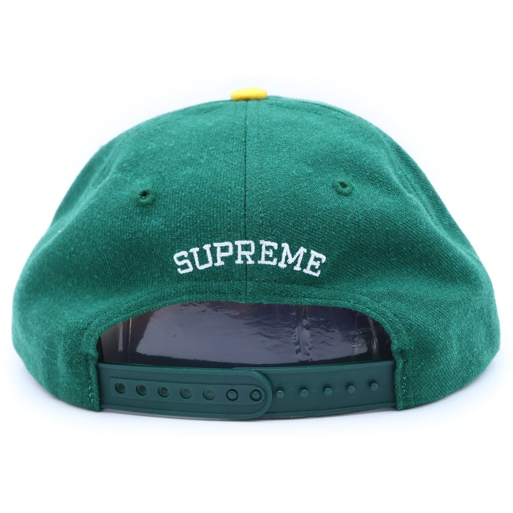 SUPREME(シュプリーム) 23AW Neil Blender Arrow 6-Panel ニール・ブレンダー アロー 6パネル ベースボールキャップ グリーン/イエロー
