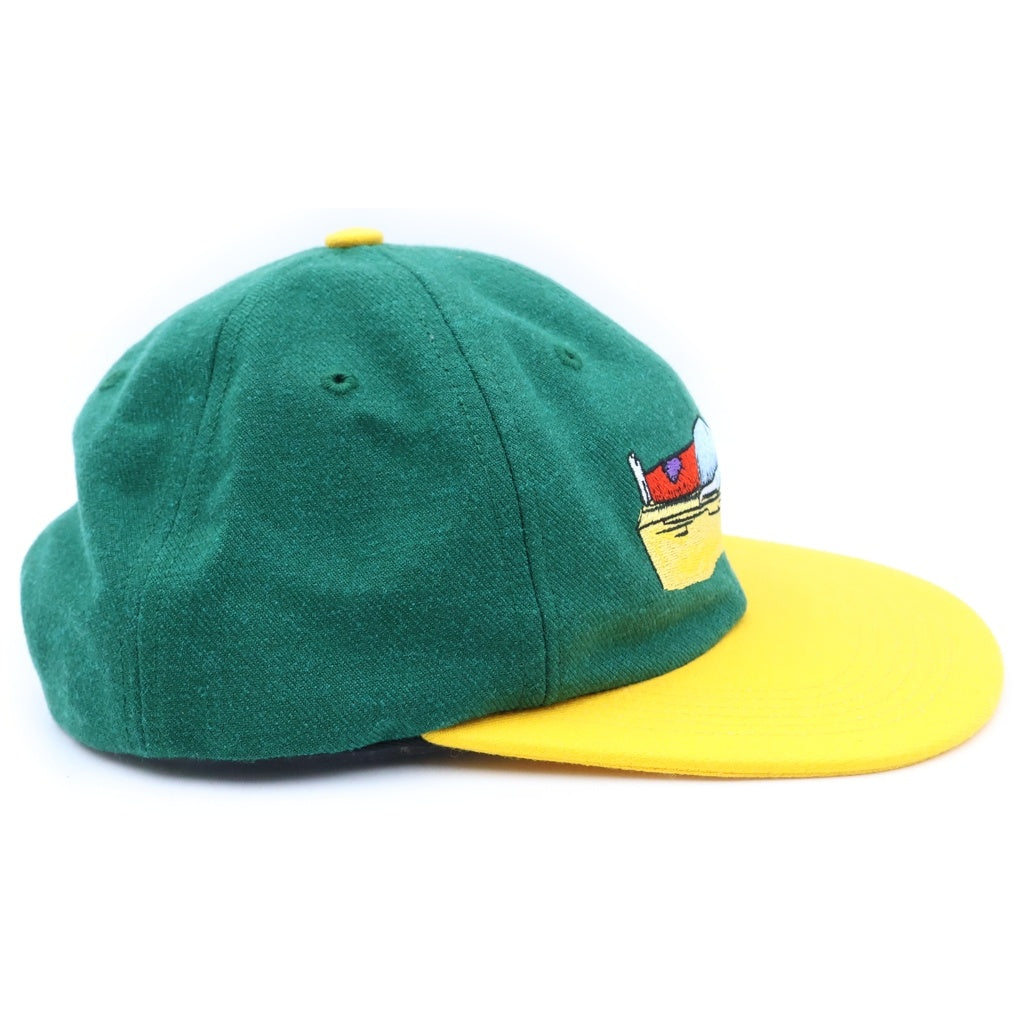 SUPREME(シュプリーム) 23AW Neil Blender Arrow 6-Panel ニール・ブレンダー アロー 6パネル ベースボールキャップ グリーン/イエロー