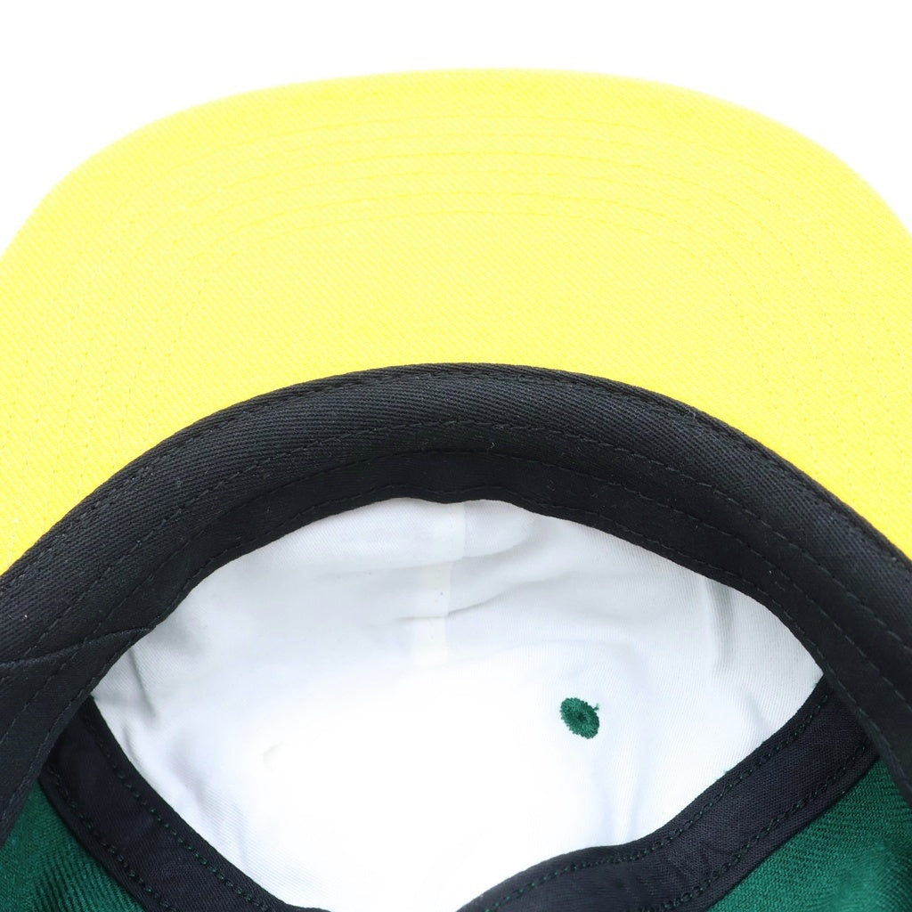 SUPREME(シュプリーム) 23AW Neil Blender Arrow 6-Panel ニール・ブレンダー アロー 6パネル ベースボールキャップ グリーン/イエロー
