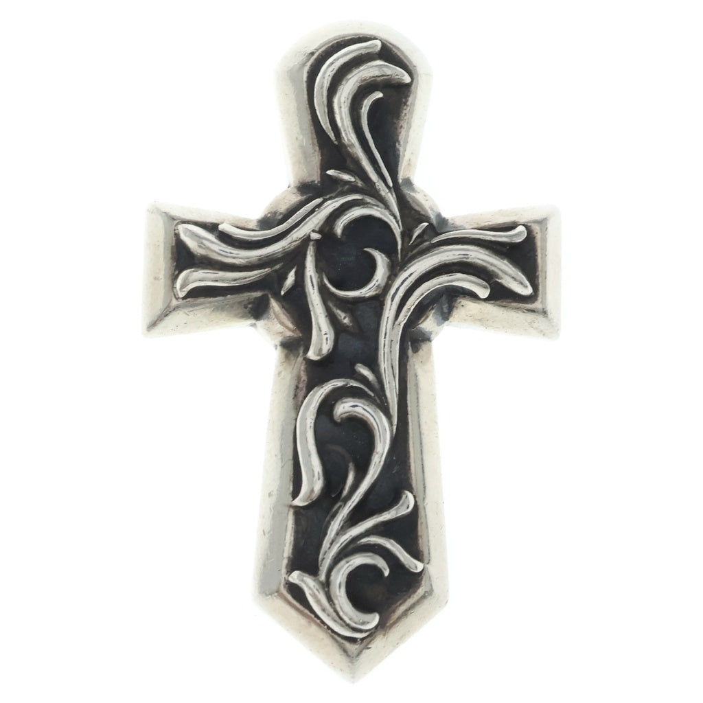 CHROME HEARTS(クロムハーツ) VULCAN CROSS スモールバルカンクロス シルバーネックレス
