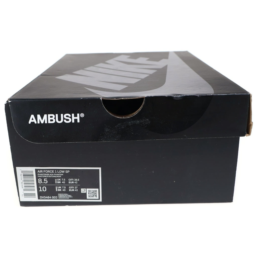 NIKE(ナイキ) ×AMBUSH Air Force 1 Low Phantom アンブッシュ エアフォース1 ファントム ローカットスニーカー ホワイト US8.5/26.5cm DV3464-002