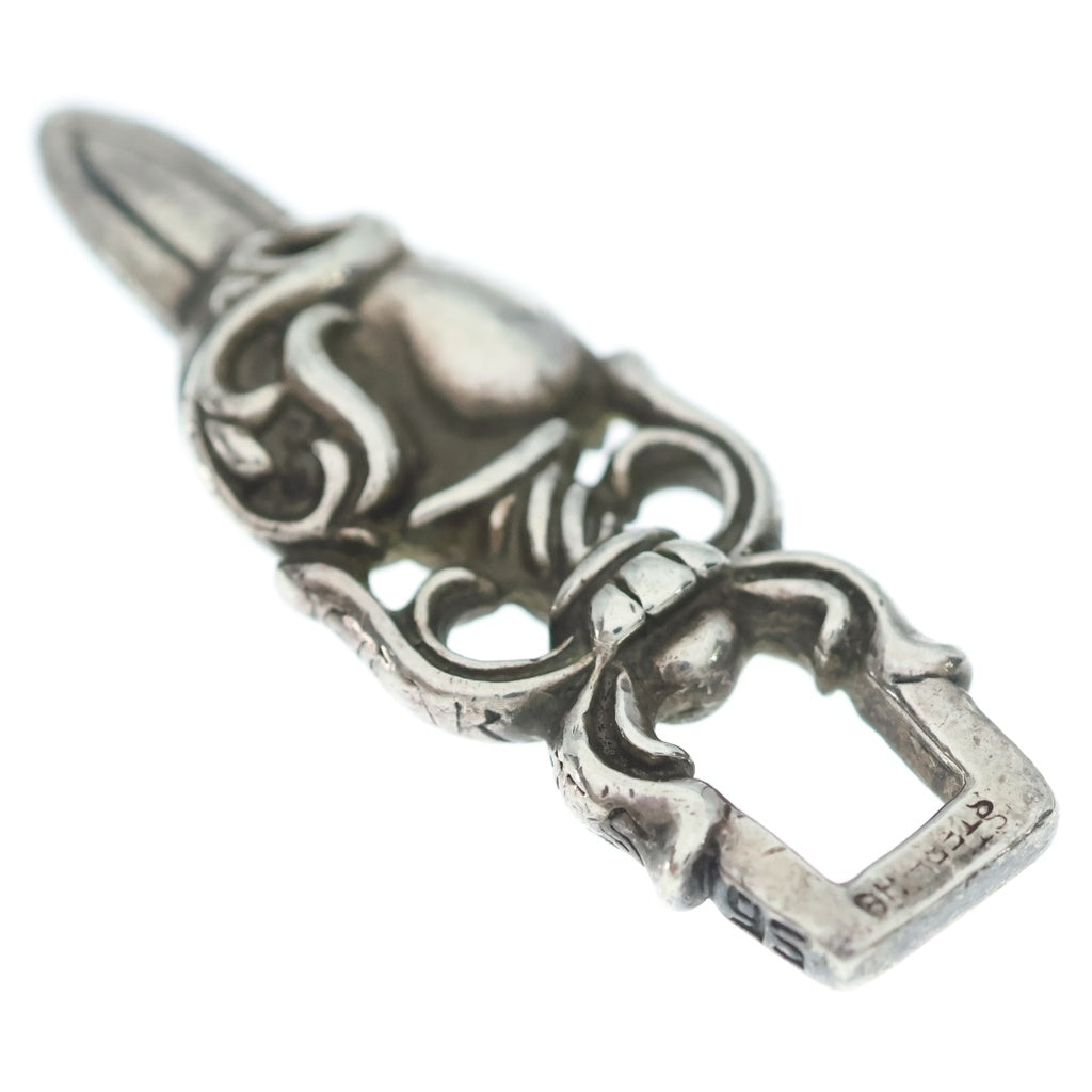 CHROME HEARTS(クロムハーツ) DAGGER HEART ダガーハート ペンダントトップ シルバー BCA243
