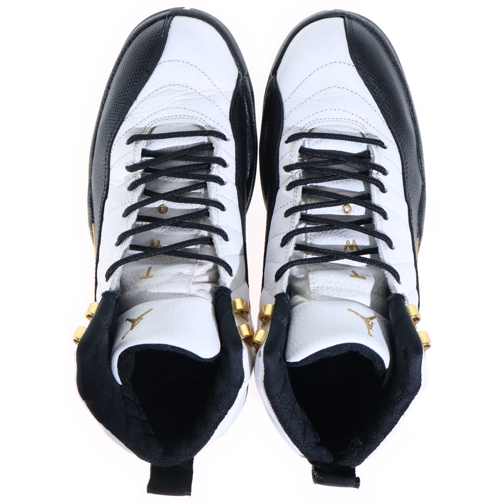 NIKE(ナイキ) AIR JORDAN 12 ROYALTY エアジョーダン12 ロイヤリティ ハイカットスニーカー US9/27cm ホワイト/ブラック CT8013-170