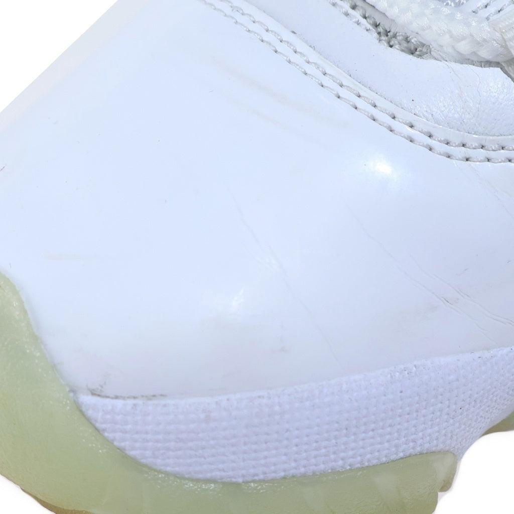NIKE(ナイキ) AIR JORDAN 11 LOW エアジョーダン11 ロウ ローカットスニーカー US9/27cm ホワイト AV2187-117