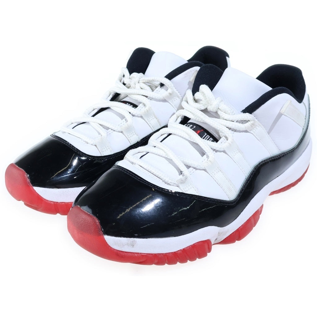 NIKE(ナイキ) AIR JORDAN 11 Low エアジョーダン11 ロウ ローカットスニーカー US9/27cm ホワイト/ブラック AV2187-160