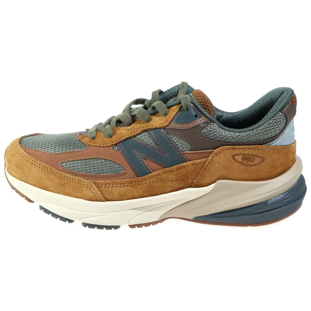 New Balance(ニューバランス) ×Carhartt WIP Workwear カーハートウィップ 990V6 ワークウェア スエードレザー ローカットスニーカー ブラウン US8/26cm M990CH6