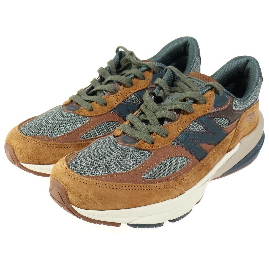 New Balance(ニューバランス) ×Carhartt WIP Workwear カーハートウィップ 990V6 ワークウェア スエードレザー ローカットスニーカー ブラウン US8/26cm M990CH6