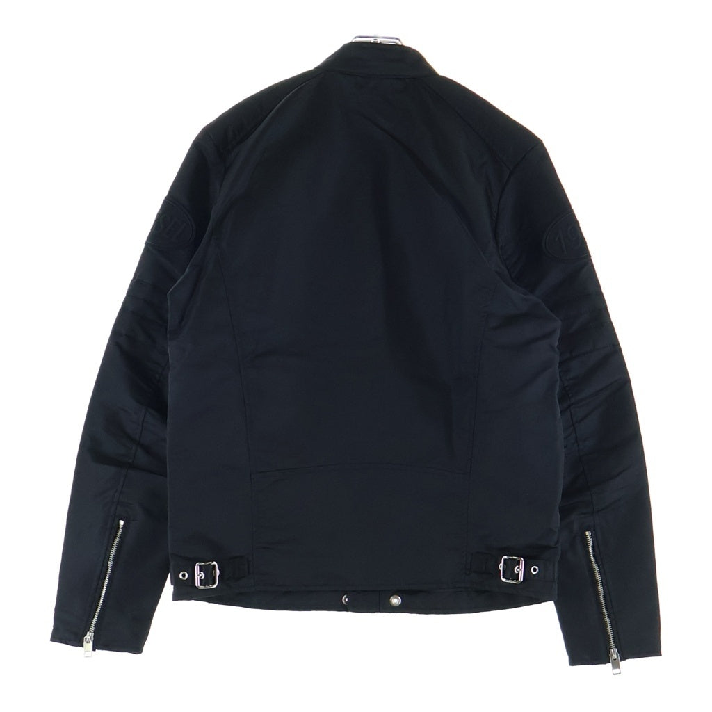 DIESEL(ディーゼル) J-GLORY RAEZA ナイロンシングルライダース ジャケット ブラック 0CPAJ