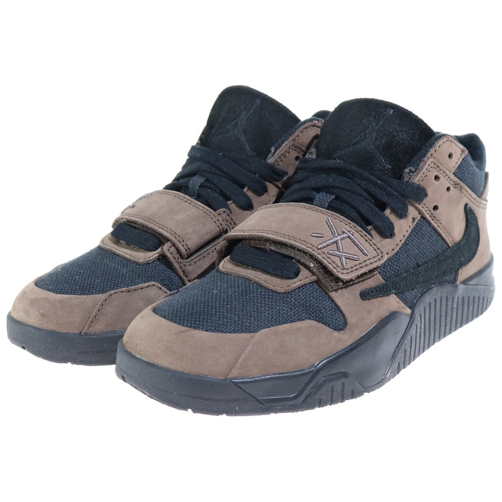 NIKE(ナイキ) ×TRAVIS SCOTT JORDAN JUMPMAN JACK TR トラヴィススコット ジャンプマンジャック ローカットスニーカー ブラウン/ブラック US7.5/25.5cm FZ8117-204