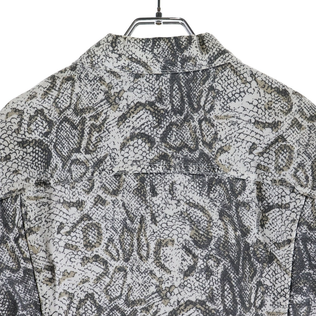 SUPREME(シュプリーム) 17AW ×Levi's Snakeskin Trucker Jacket リーバイス スネークスキントラッカージャケット デニムジャケット ベージュ