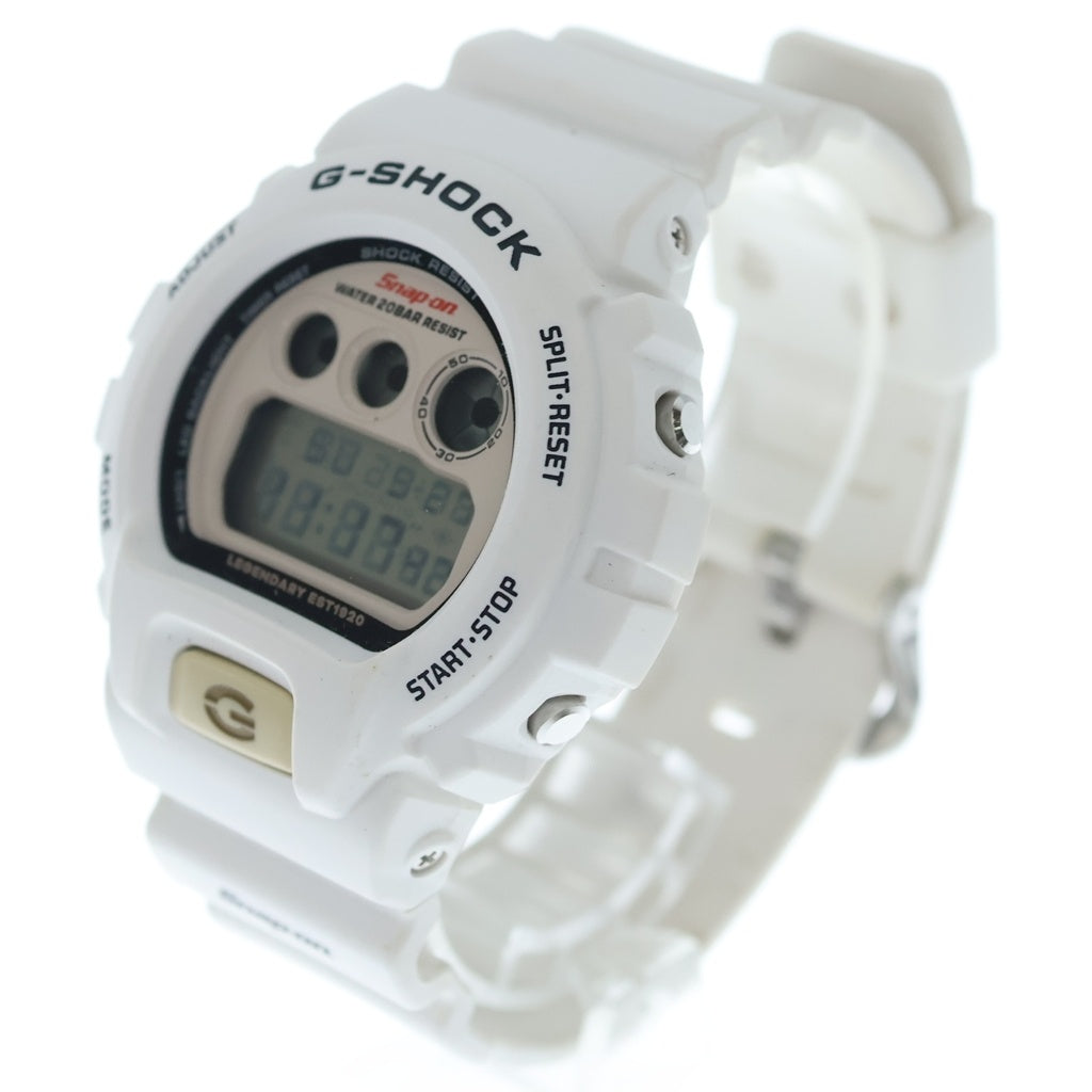 CASIO G-SHOCK(カシオ ジーショック) ×SNAP-ON 105 ANNIVERSARY スナップオン 105周年モデル デジタルウォッチ 腕時計 ホワイト C-MGSA7-306