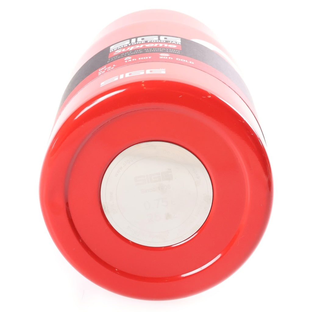 SUPREME(シュプリーム) 21AW ×SIGG 0.75L Hood Jar シグ 0.75リットル フードジャー レッド